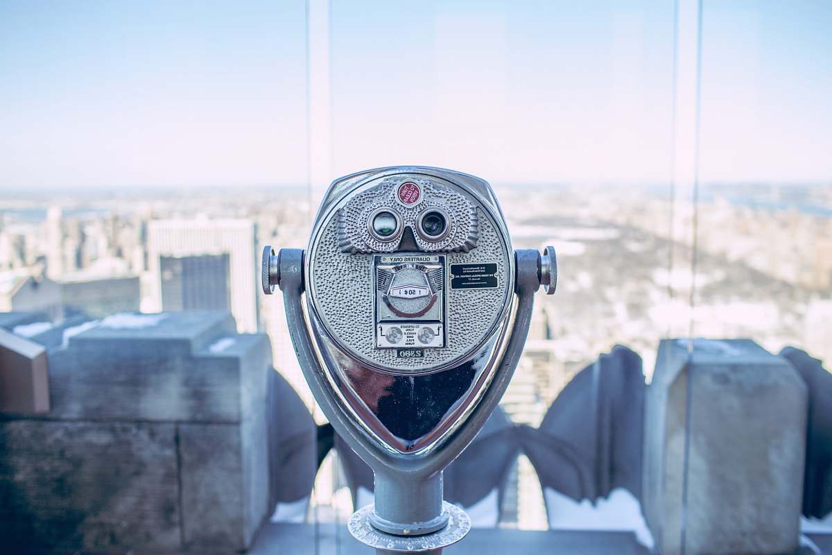 binoculars gray telescope viewfinder